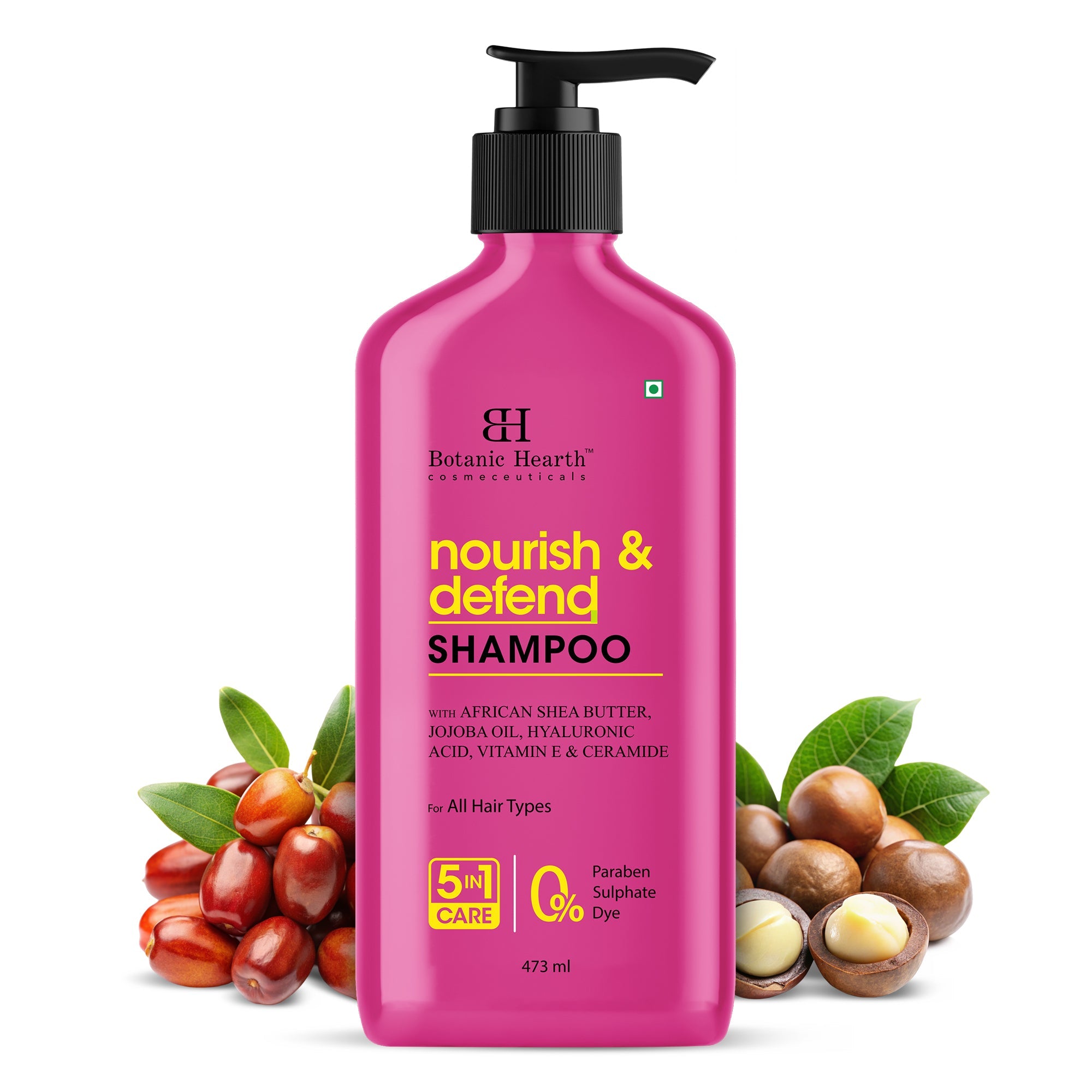 Nourish & Defend Shampoo with Vitamin E & Ceramide - Distacart
