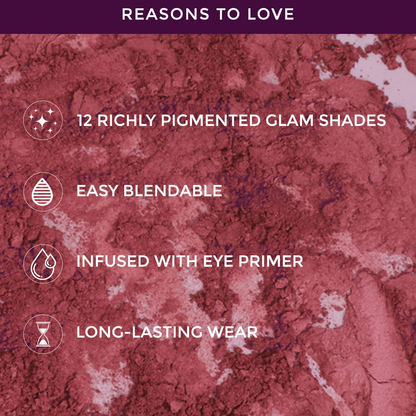 Lotus Make Up Proedit Eye Primer Infused Eyeshadow Palette - Glam Goddess - Distacart
