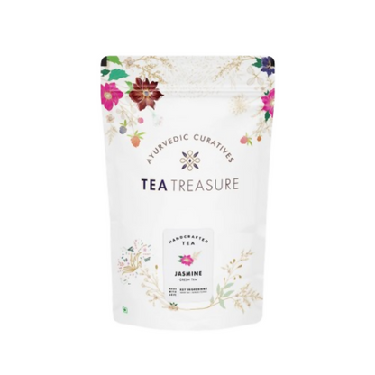 Tea Treasure Jasmine Loose Leaf Green Tea - Distacart