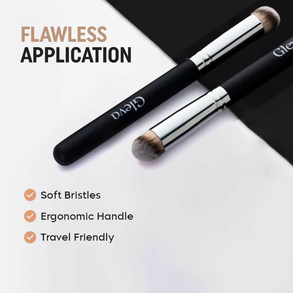 Gleva Angle Flat Small Concealer Brush - Distacart