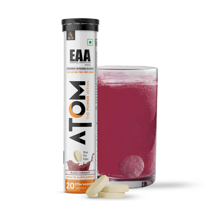 As-It-Is Atom Eaa Effervescent Tablets Black Currant Flavour - Distacart