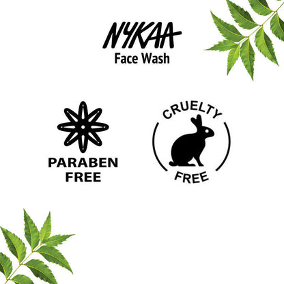 Nykaa Naturals Tea Tree & Neem Purifying Face Wash for Acne - Distacart
