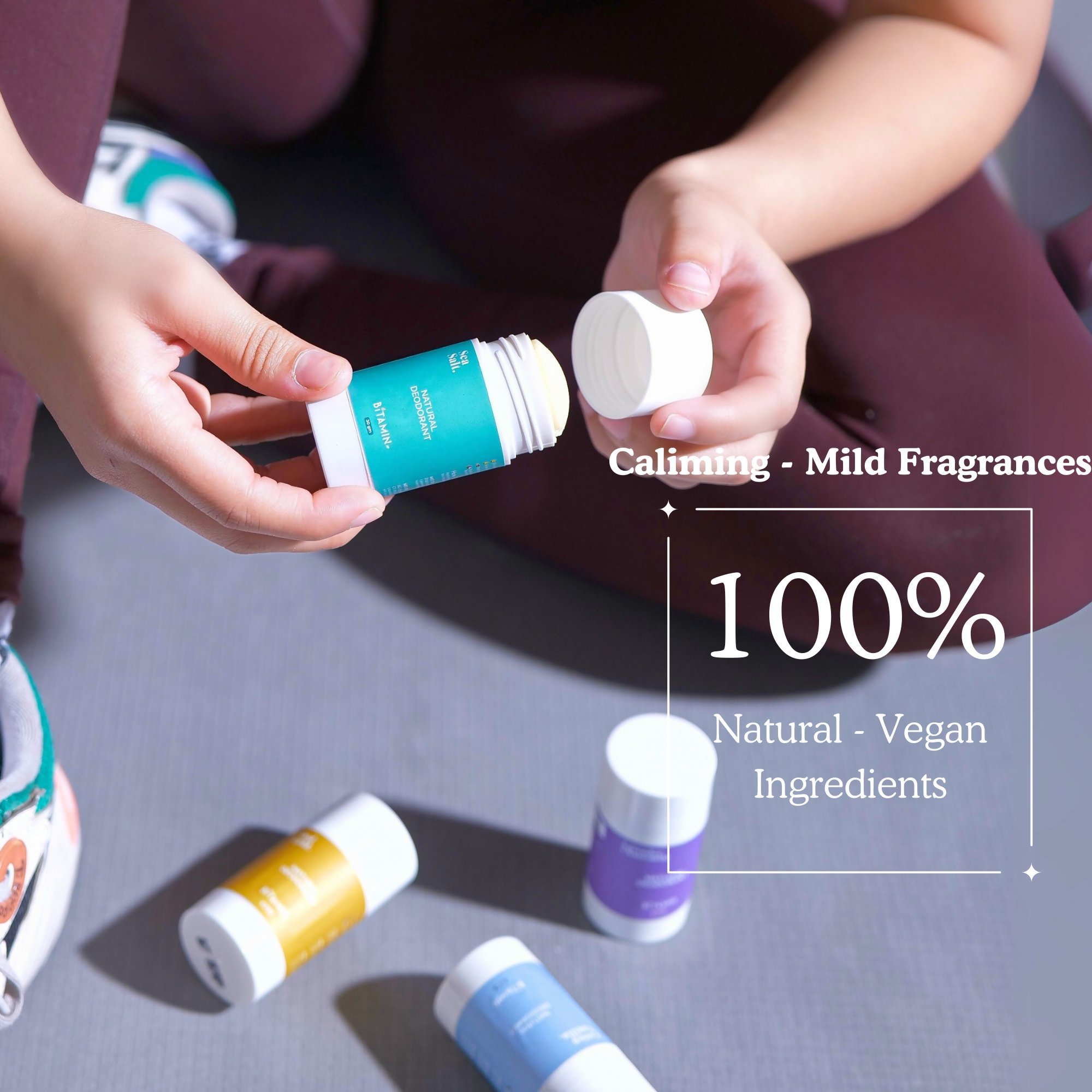 Bitamin Natural Wild Root, Seasalt Deodorant Roll On