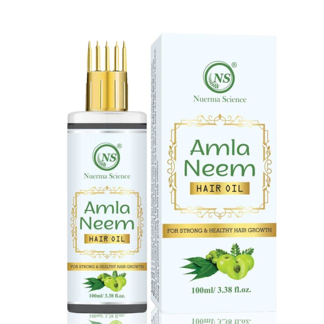 Nuerma Science Amla Neem Hair Oil | Hair Growth Prevents & Premature Graying - Distacart