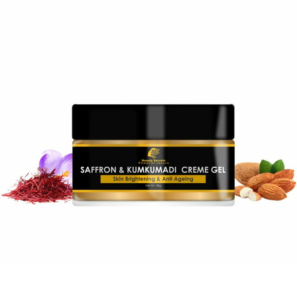 Beauty Secrets Saffron & Kumkumadi Face Cream Gel - Distacart