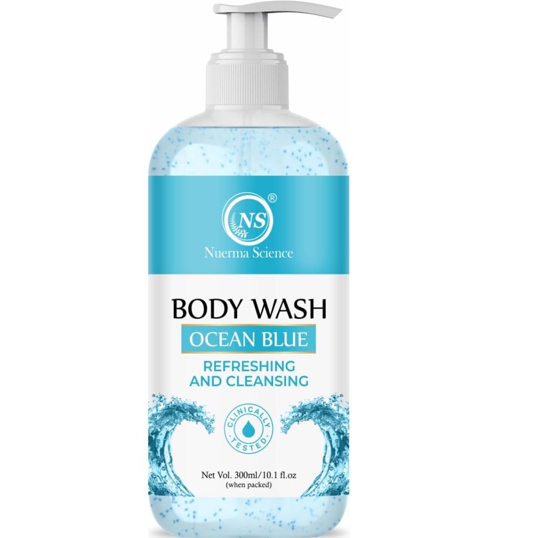 Nuerma Science Ocean Blue Body Wash | For Refreshing & Cleansing Body - Distacart