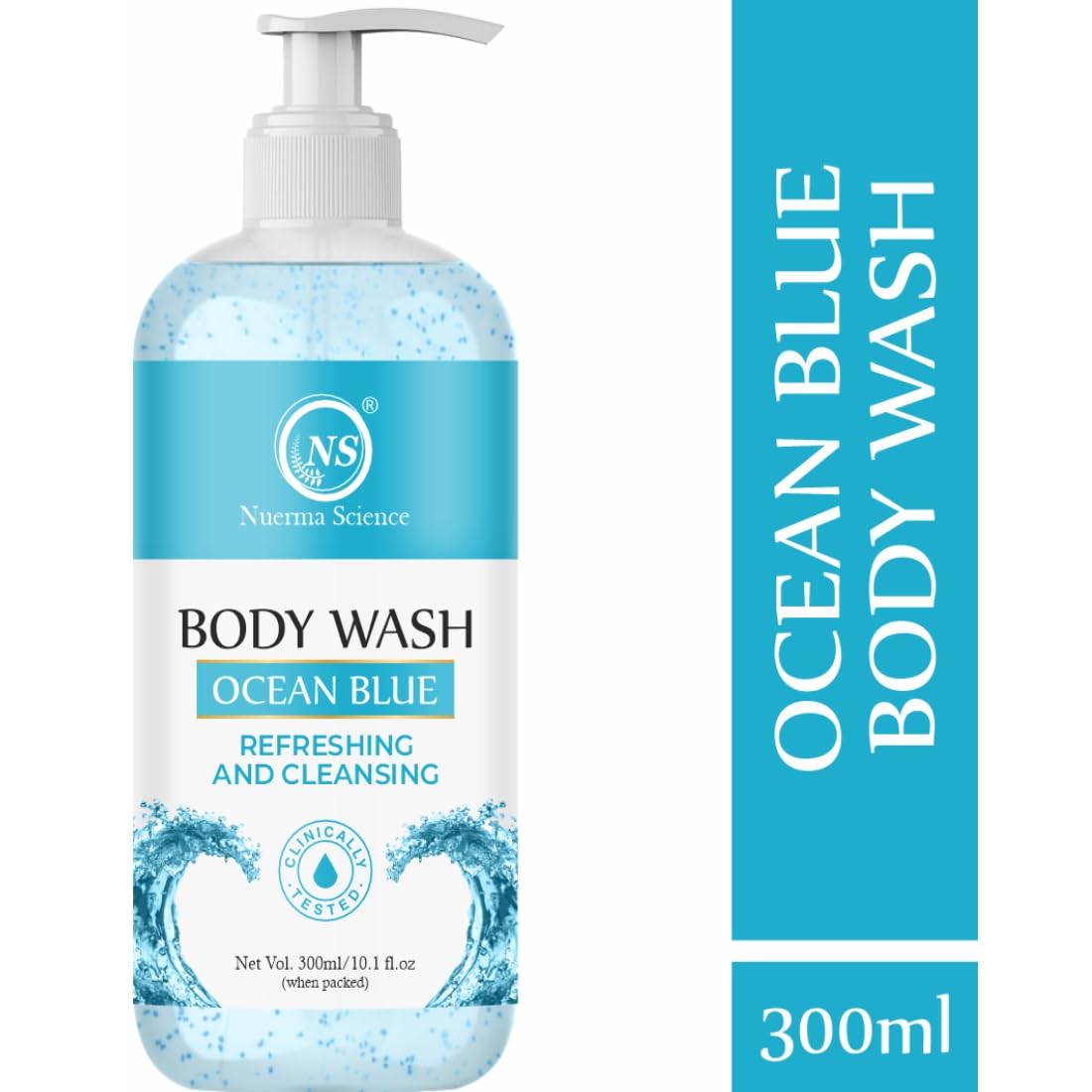 Nuerma Science Ocean Blue Body Wash | For Refreshing & Cleansing Body - Distacart