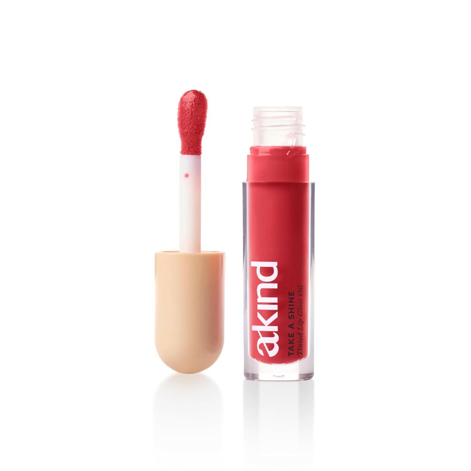 Akind Take A Shine Tinted Lip Gloss Oil - 05 Double Text - Distacart