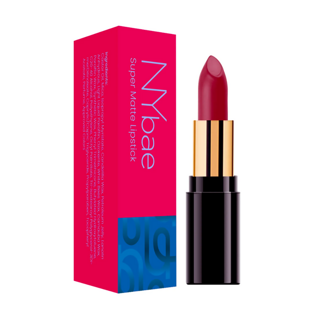 NY Bae Super Matte Lipstick - Marvellous Michelle 19 - Distacart