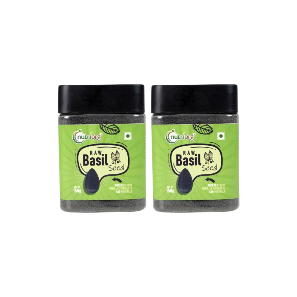 Nutriorg Raw Basil Seeds - Distacart