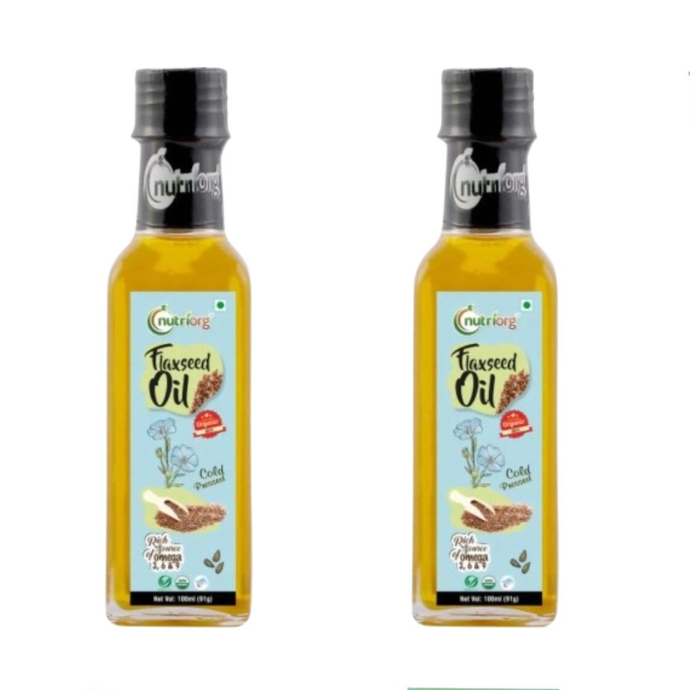 Nutriorg Organic Flaxseed Oil - Distacart