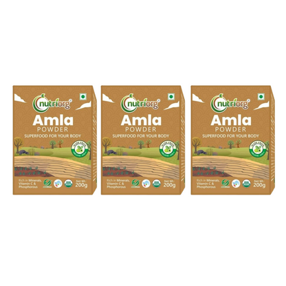 Nutriorg Certified Organic Amla Powder - Distacart