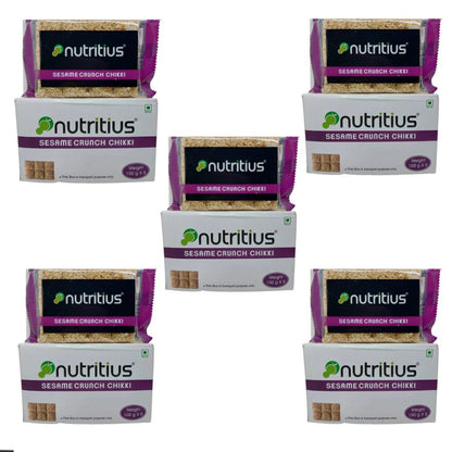 Nutritius Sesame Crunch Chikki - Distacart