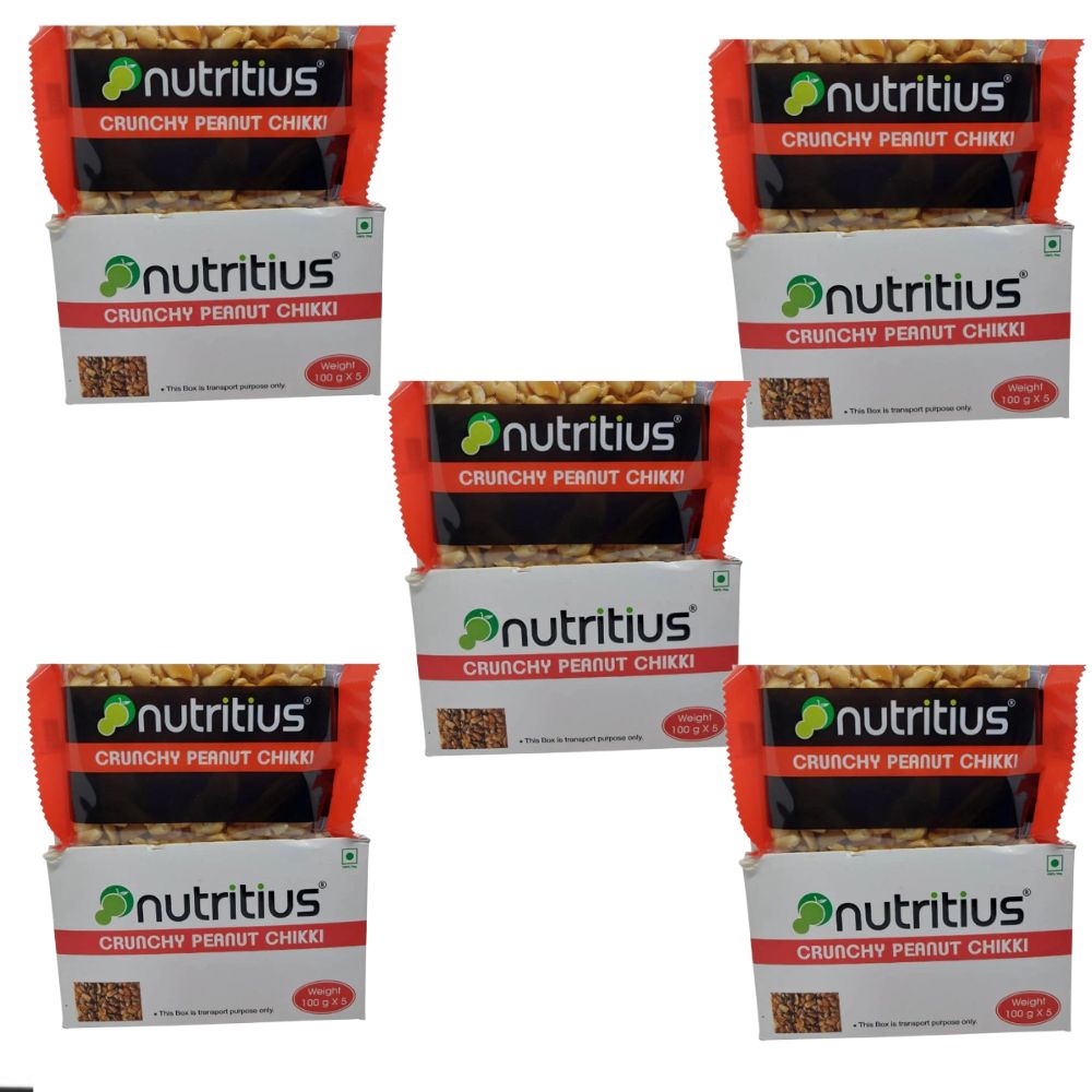 Nutritius Crunchy Peanut Chikki - Distacart