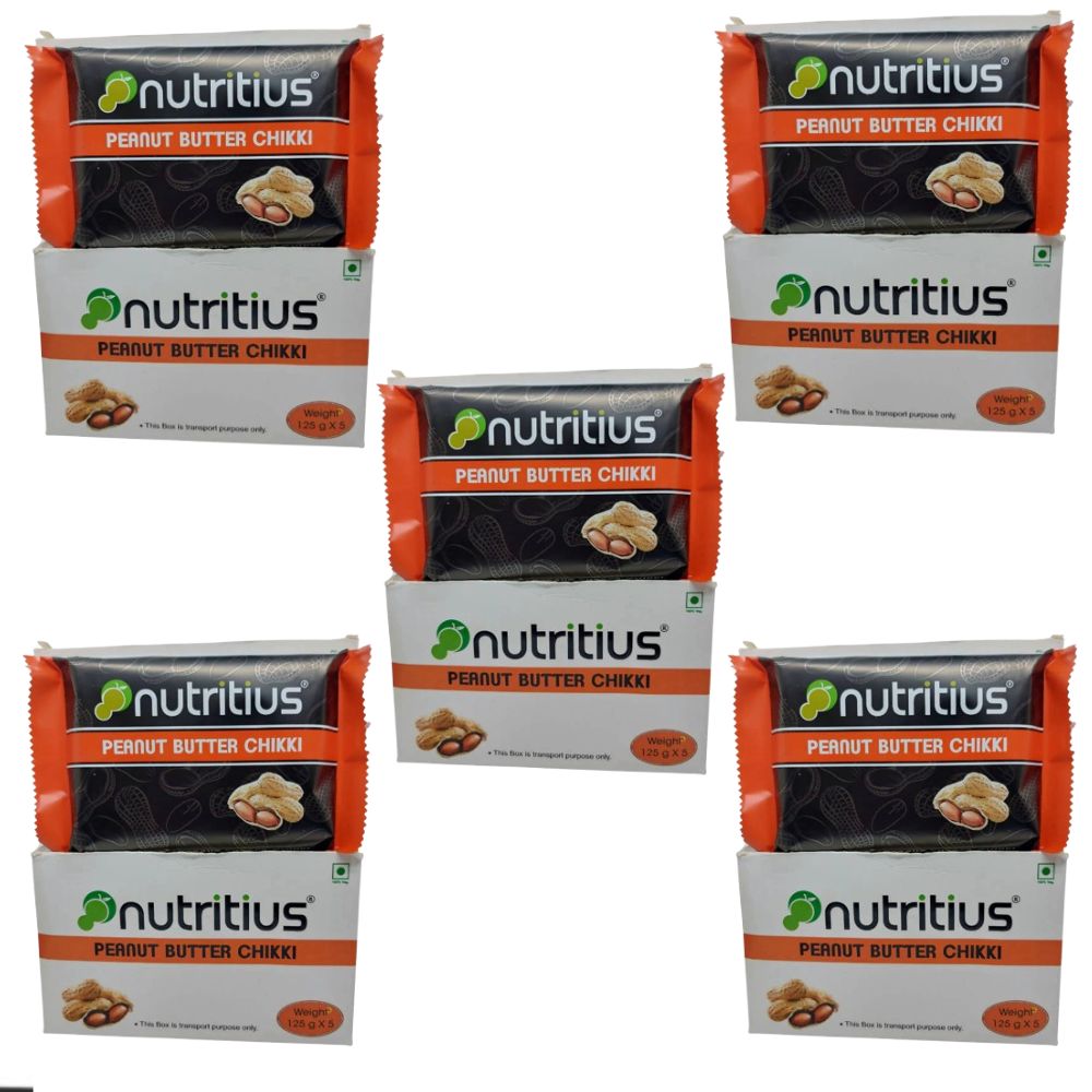 Nutritius Peanut Butter Chikki - Distacart