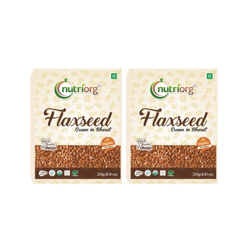 Nutriorg Organic Raw Flaxseeds