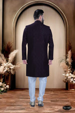 Thumbnail for Joban Fashion Men's Wine TR Kurta with Pyjama - Distacart