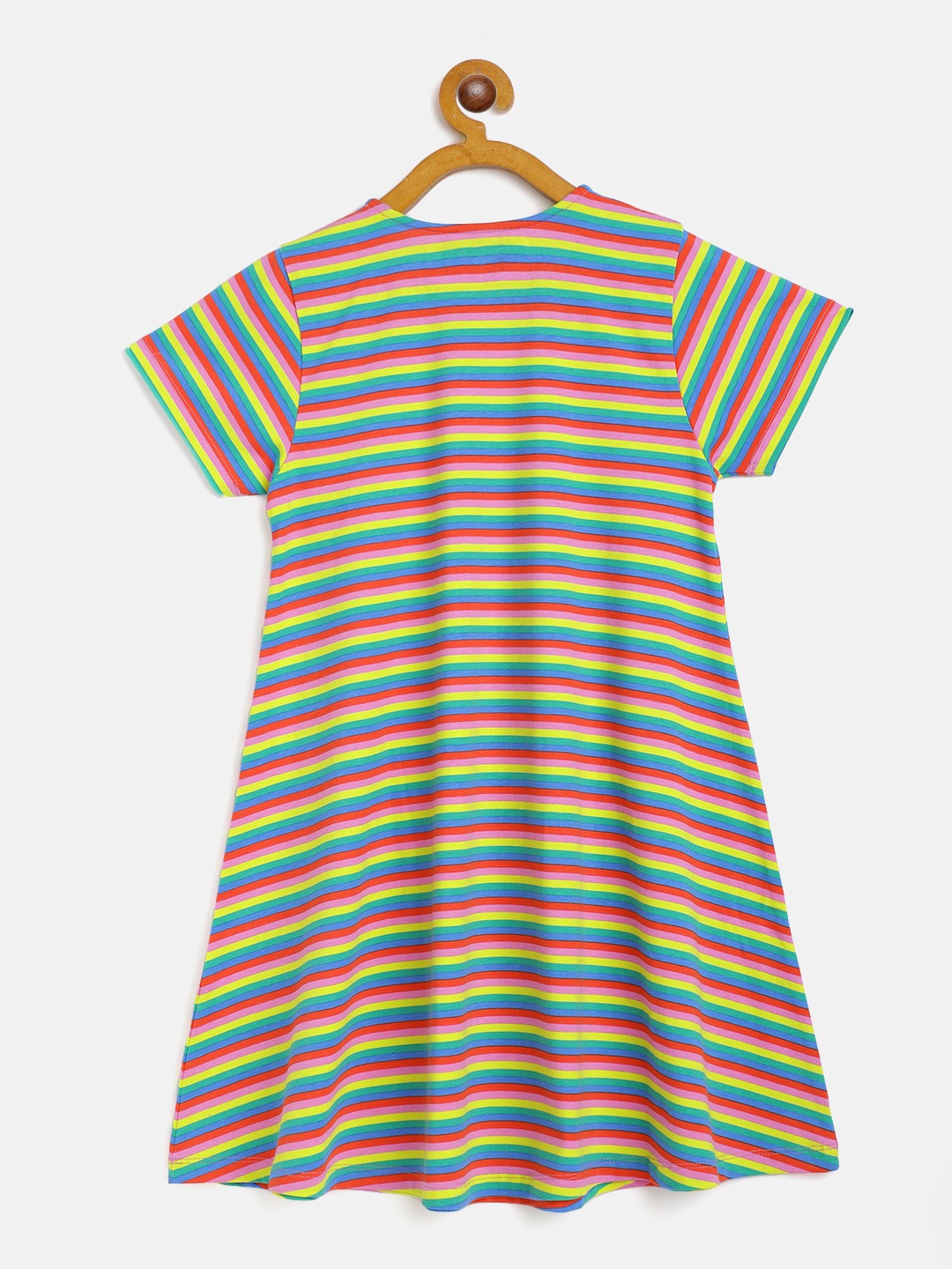 Lyush Girls Rainbow Stripe Tent Dress - Distacart