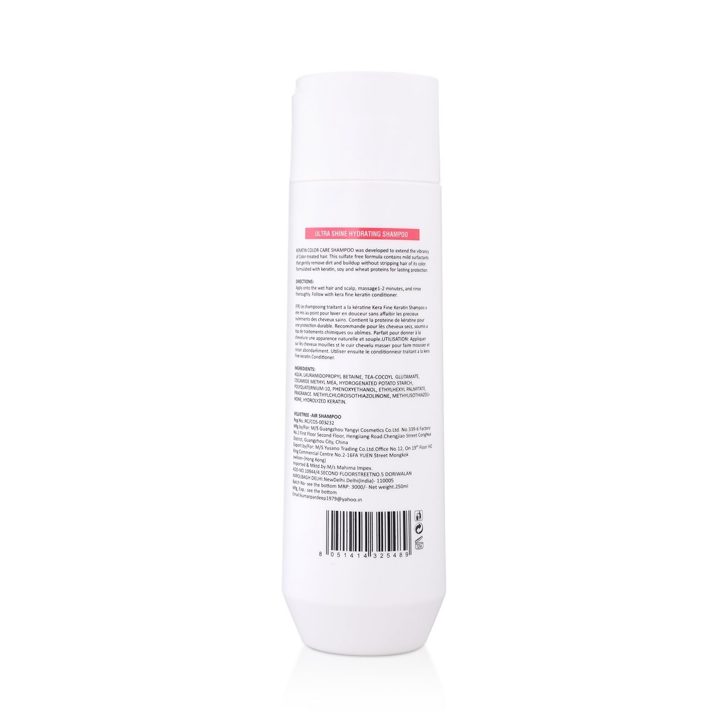 Velvetree Ultra Shine Hydrating Shampoo - Distacart