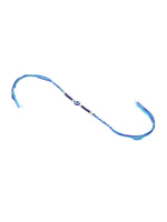 Thumbnail for NVR Set of 2 Blue Evil Eye Artificial Beads Bhaiya Bhabhi Rakhi with Roli Chawal Chandan & Mishri