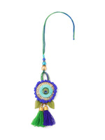 Thumbnail for NVR Set of 2 Multicolor Artificial Beads Bhaiya Bhabhi Rakhi with Roli Chawal Chandan & Mishri