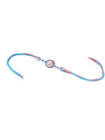 Thumbnail for NVR Men Red & Blue Ganesh Ji Thread Rakhi, Combo for Rakshabandhan