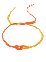 Thumbnail for NVR Men's Multicolor Pearls Thread Rakhi with Roli Chawal Chandan & Mishri