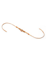 Thumbnail for NVR Men Set of 3 Multicolor Artificial Stones and Beads Rakhi Combo