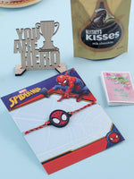 Thumbnail for NVR Kids Superhero Red Thread Rakhi, Combo for Rakshabandhan