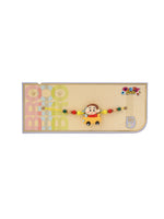Thumbnail for NVR Kids Yellow Cartoon Artificial Beads Rakhi, Combo for Rakshabandhan