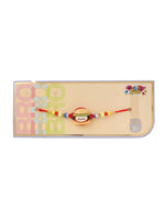 Thumbnail for NVR Kids Cartoon Character Multicolor Artificial Beads Rakhi with Roli Chawal Chandan & Mishri