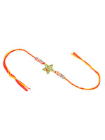 Thumbnail for NVR Kids Star Shape Multicolor Thread Rakhi, Combo for Rakshabandhan - Distacart