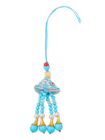Thumbnail for NVR Set of 2 Blue & Pink Artificial Stones & Beads Bhaiya Bhabhi Rakhi Combo