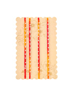 Thumbnail for NVR Men Set of 4 Pearls Traditional Red Thread Rakhi with Roli Chawal Chandan & Mishri
