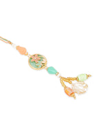 Thumbnail for NVR Set of 2 Multicolor Artificial Beads Traditional Bhaiya Bhabhi Pair Rakhi Combo