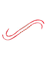 Thumbnail for NVR Men Set of 2 Red Artificial Stones & Rudraksh Thread Rakhi with Roli Chawal Chandan & Mishri