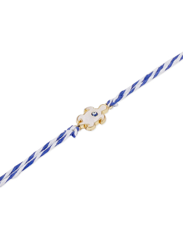 NVR Blue Evil Eye Men's Thread Rakhi, Combo for Rakshabandhan