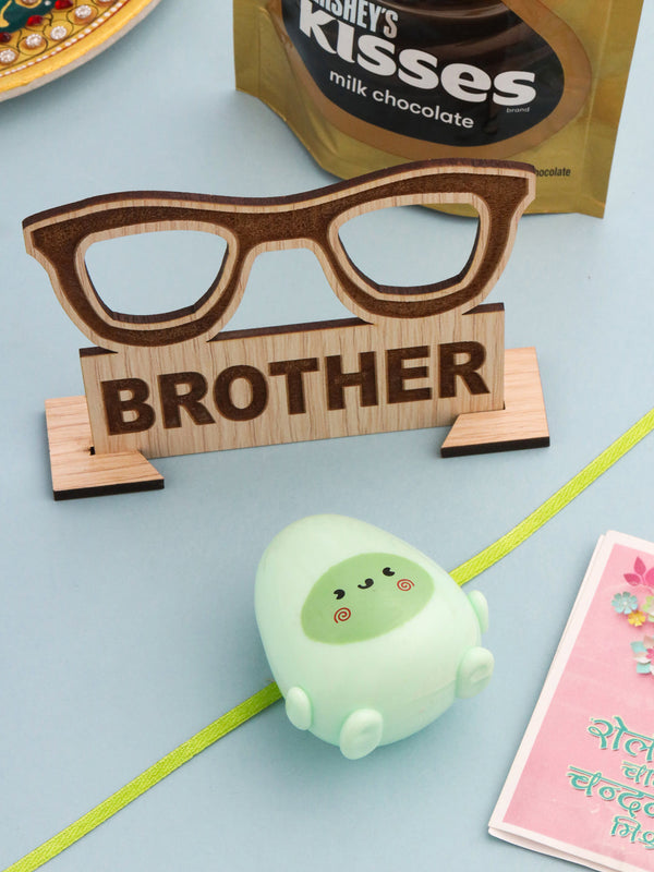 NVR Kids Handmade Green Thread Rakhi, Combo for Rakshabandhan