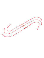 Thumbnail for NVR Men Set of 3 Red Artificial Beads & Pearls Thread Rakhi, Combo for Rakshabandhan