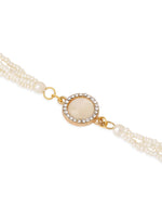 Thumbnail for NVR Set of 2 White Pearls & Artificial Beads Bhaiya Bhabhi Rakhi Set, Combo for Rakshabandhan