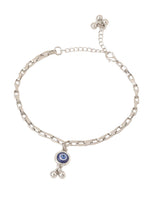 Thumbnail for NVR Set of 2 Blue Evil Eye Bhaiya Bhabhi Rakhi with Roli Chawal Chandan & Mishri