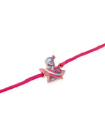 Thumbnail for NVR Kids Set of 2 Cartoon Character Purple & Red Thread Rakhi, Combo for Rakshabandhan