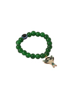 Thumbnail for NVR Kids Cartoon Design Green Artificial Beads Thread Rakhi with Roli Chawal Chandan & Mishri