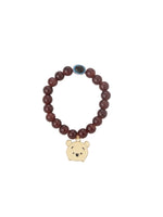 Thumbnail for NVR Kids Cartoon Design Brown Artificial Beads Thread Rakhi with Roli Chawal Chandan & Mishri