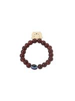 Thumbnail for NVR Kids Cartoon Design Brown Artificial Beads Thread Rakhi with Roli Chawal Chandan & Mishri