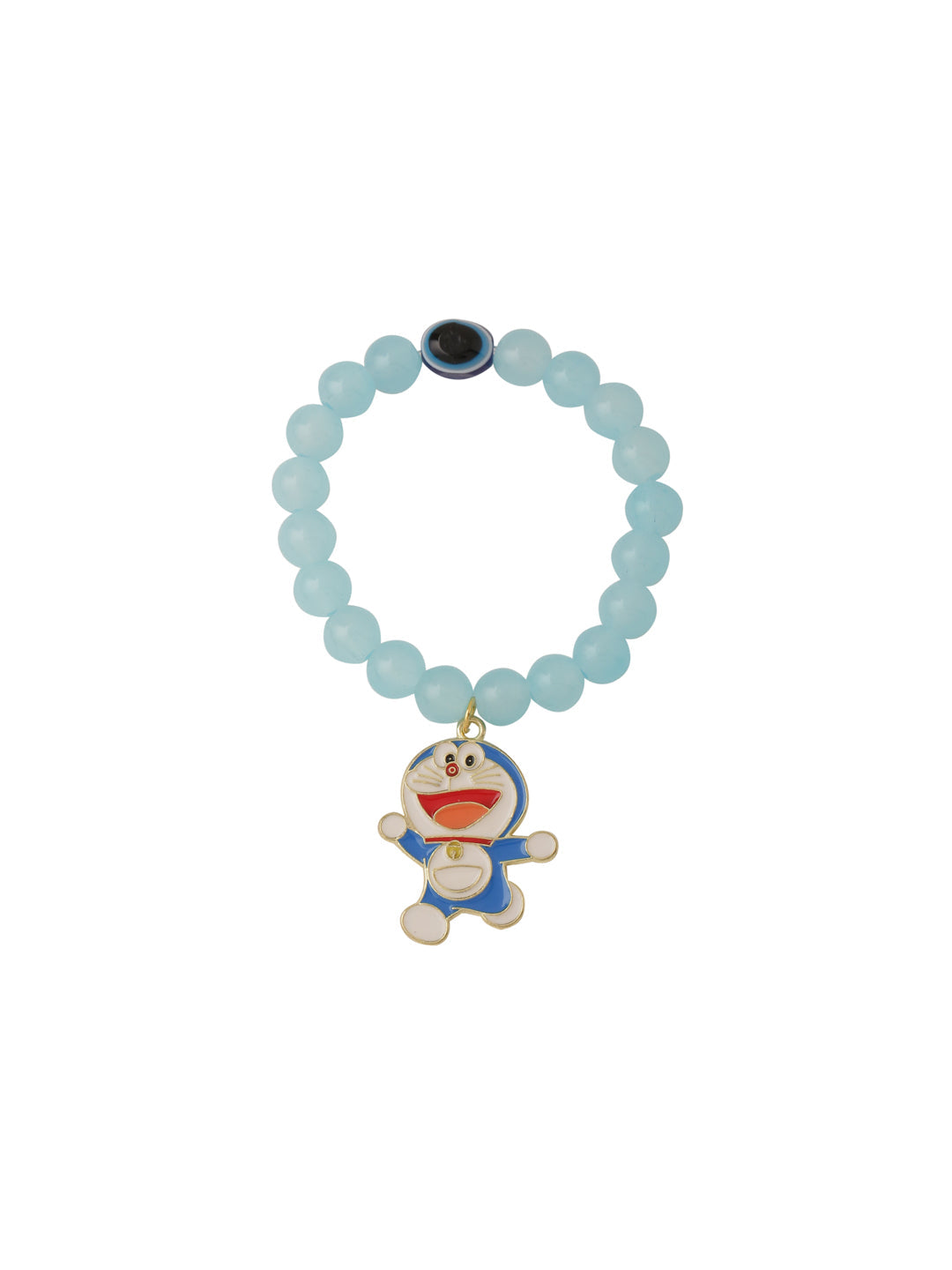 NVR Kids Cartoon Design Sky BLue Artificial Beads Thread Rakhi, Combo for Rakshabandhan - Distacart