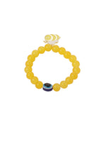 Thumbnail for NVR Kids Cartoon Design Yellow Artificial Beads Thread Rakhi with Roli Chawal Chandan & Mishri