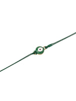 Thumbnail for NVR Men's Set of 3 Multicolor Evil Eye Thread Rakhi with Roli Chawal Chandan & Mishri