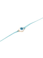Thumbnail for NVR Men's Set of 3 Multicolor Evil Eye Thread Rakhi with Roli Chawal Chandan & Mishri