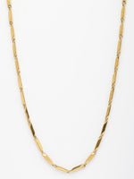Thumbnail for NVR Men Gold-Polished Stainless Steel Chain - Distacart
